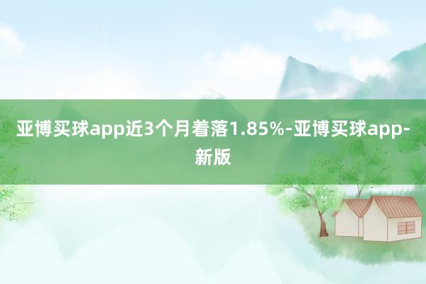 亚博买球app近3个月着落1.85%-亚博买球app-新版